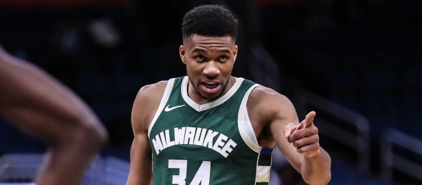 Στην έβδομη θέση σε πωλήσεις η φανέλα του Γ.Αντετοκούνμπο στην Ευρώπη